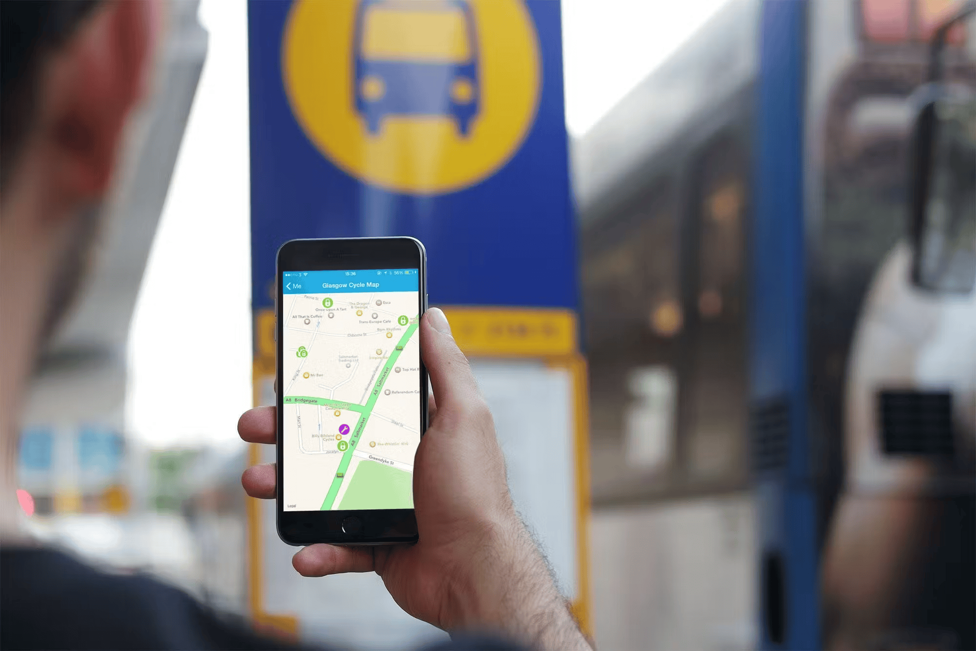 Glasgow Cycling - Smart City app