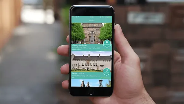 Glasgow Walking - Smart City app