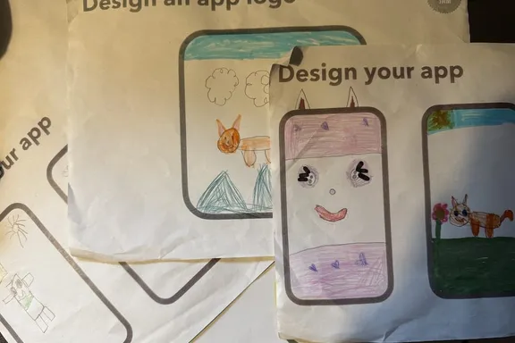 Teaching Digital Skills in Primary School: Bringing App Development to 5 and 6 Year Olds Header Image