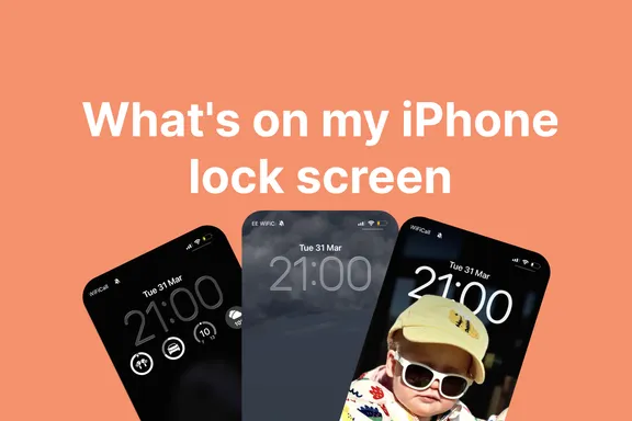 What's on my iPhone lock screen in 2026 Header Image