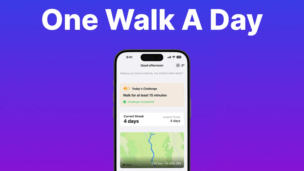 Transform Your Health Journey with One Walk A Day's Major Update blog post header image
