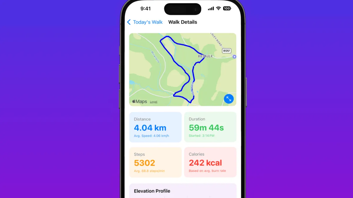 One Walk A Day app relaunch blog post header image