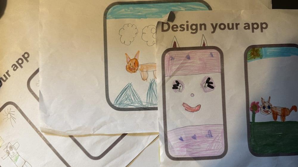 Teaching Digital Skills in Primary School: Bringing App Development to 5 and 6 Year Olds blog post header image