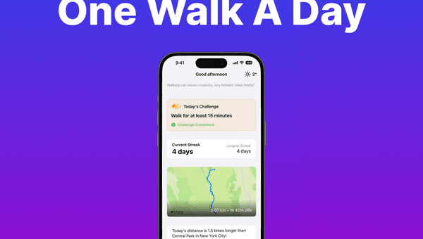 Transform Your Health Journey with One Walk A Day's Major Update