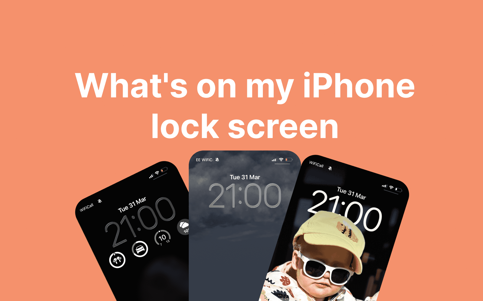 What's on my iPhone lock screen in 2026